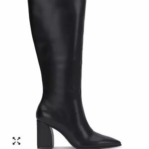 INC International Concepts Black Heeled Boots